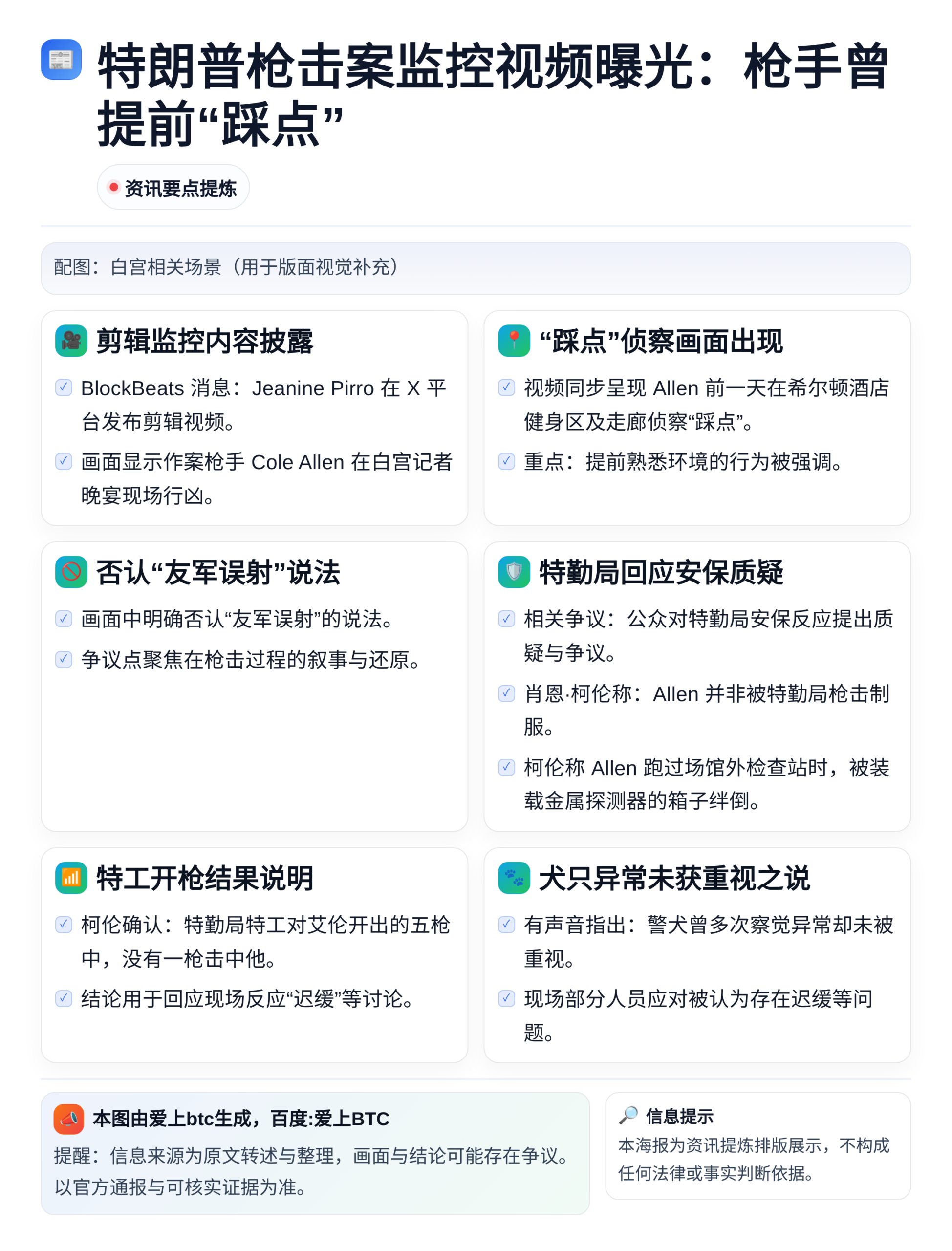 特朗普枪击案监控视频曝光：枪手曾提前“踩点”