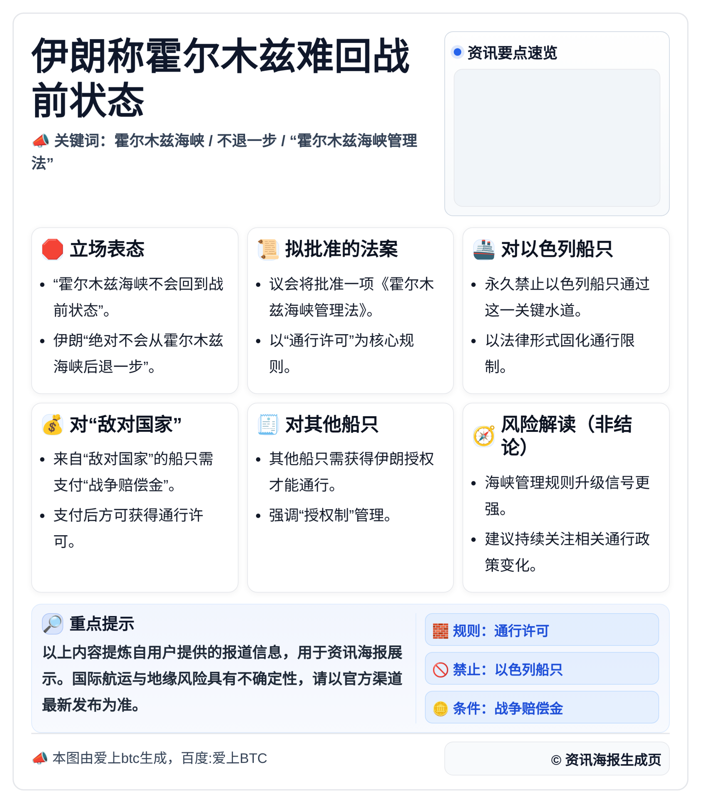 伊朗称霍尔木兹难回战前状态
