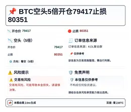 2026-05-13 21:14:03 BTC空头5倍开仓79417止损80351