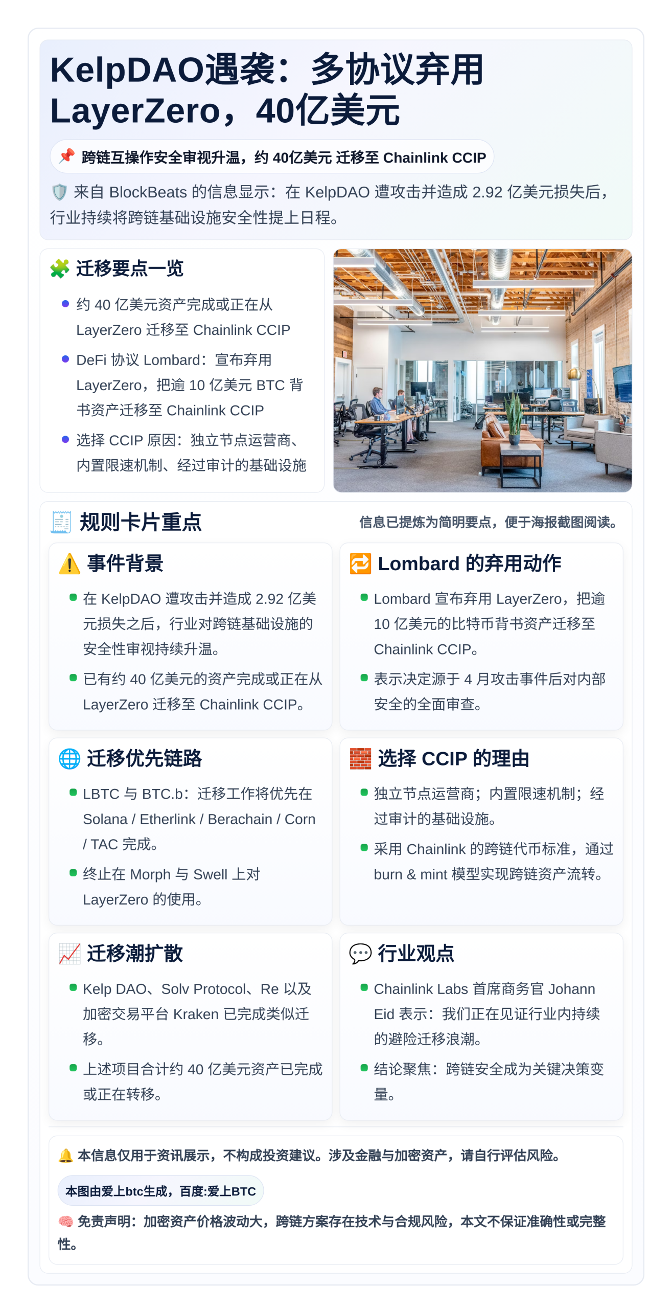 KelpDAO遇袭：多协议弃用LayerZero，40亿美元