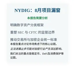 NYDIG：8月项目漏窗