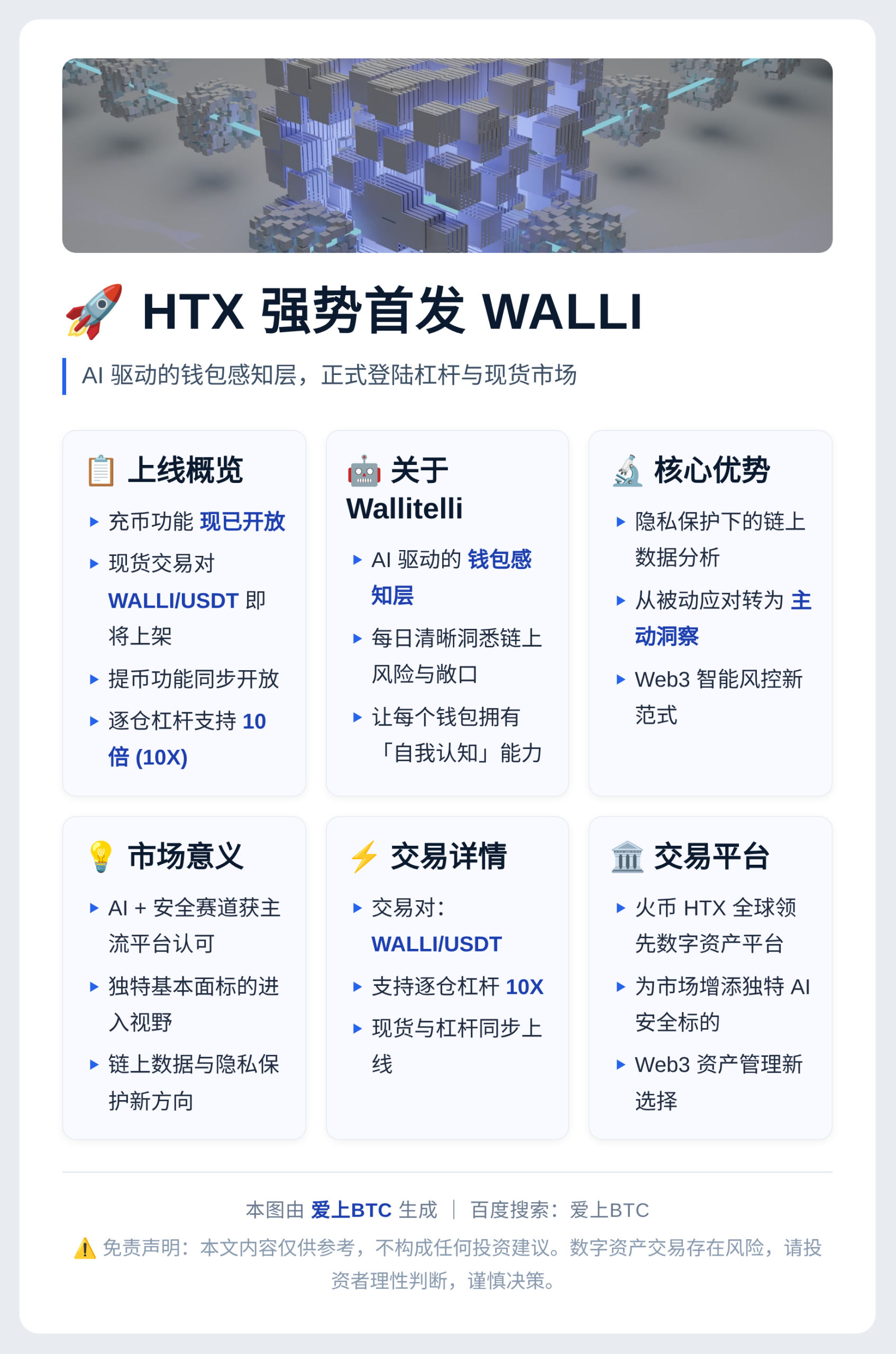 5月27日17点HTX开放WALLI充币