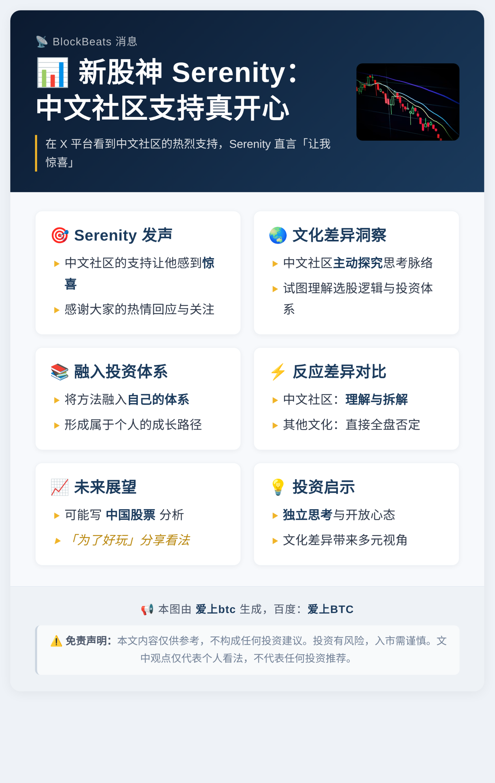 新股神Serenity：中文社区支持真开心