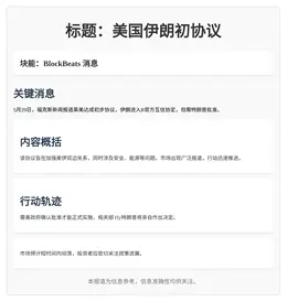 美国伊朗初协议