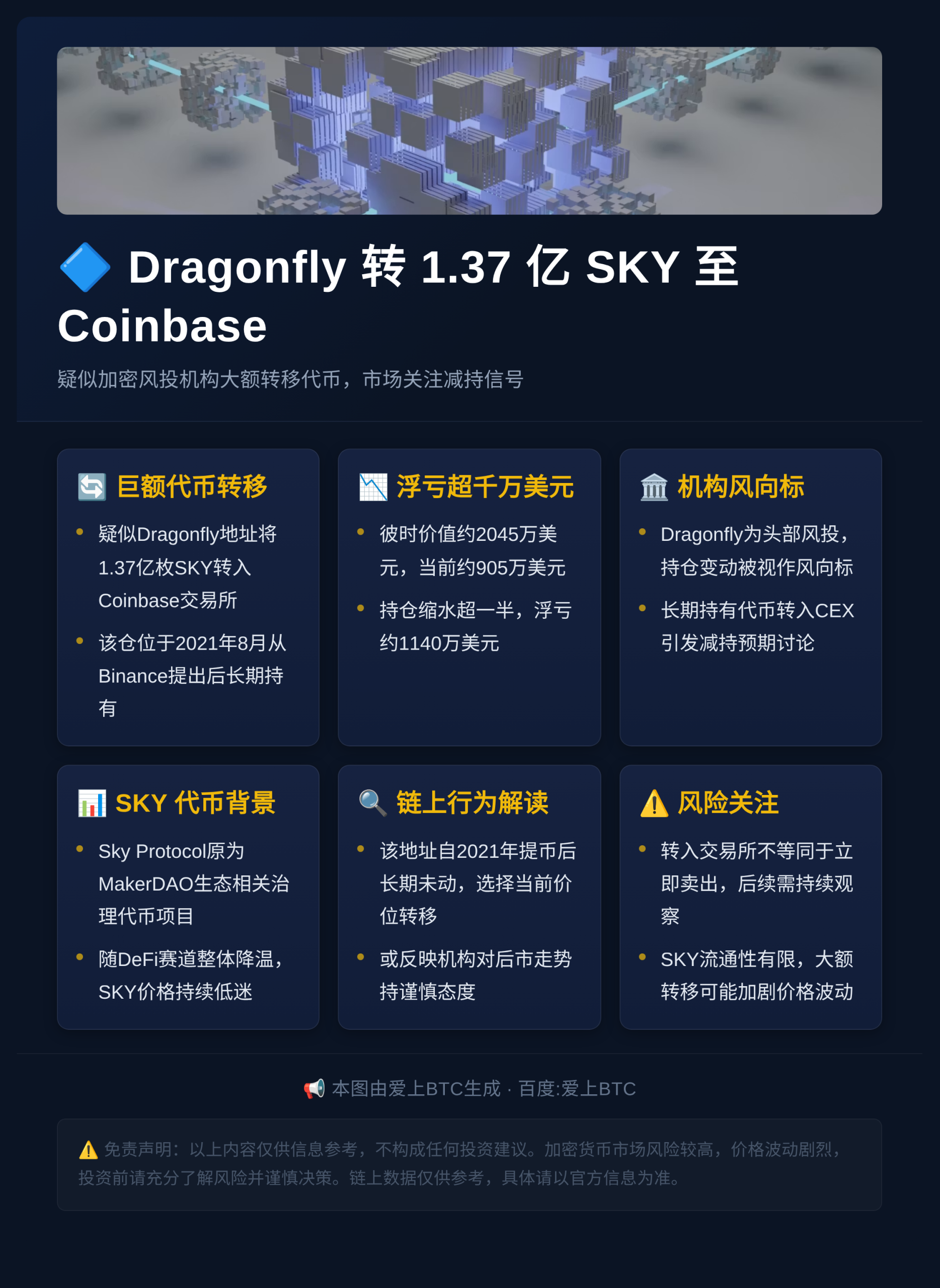 Df转1.37亿SKY至Coinbase