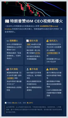 特朗普赞IBMCEO视频再爆火
