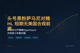 头号黑粉萨马尼对赌HL短期无美国合规前端