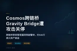 Cosmos跨链桥Gravity Bridge遭攻击关停