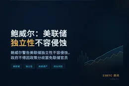 鲍威尔：美联储独立性不容侵蚀