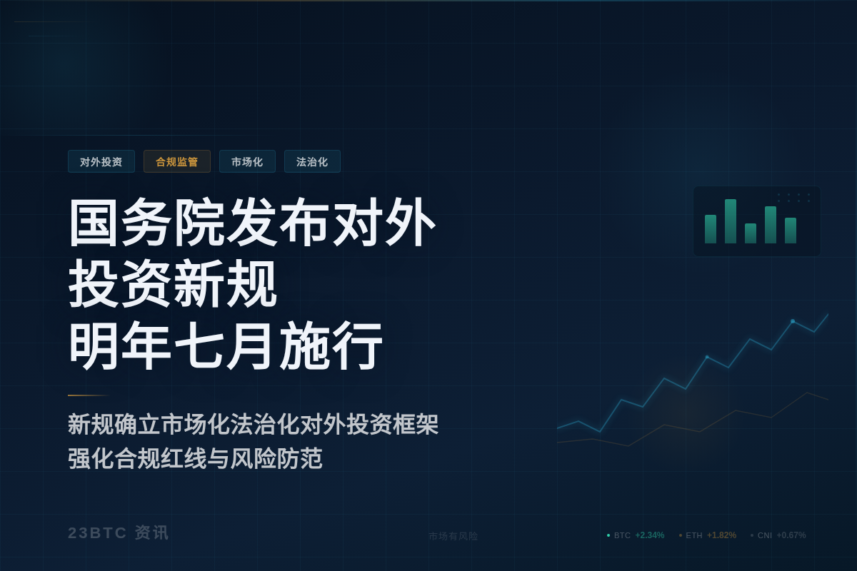 国务院发布对外投资新规 明年七月施行
