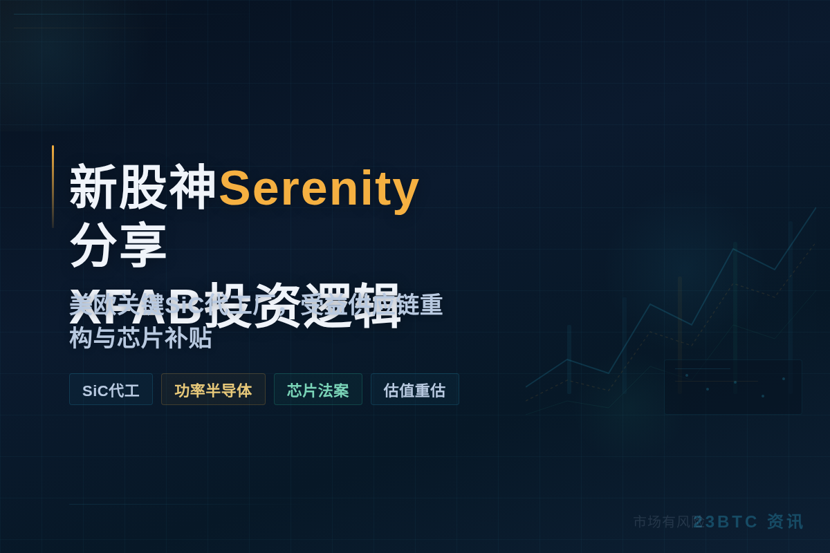 新股神Serenity分享XFAB投资逻辑插图 新股神Serenity分享XFAB投资逻辑