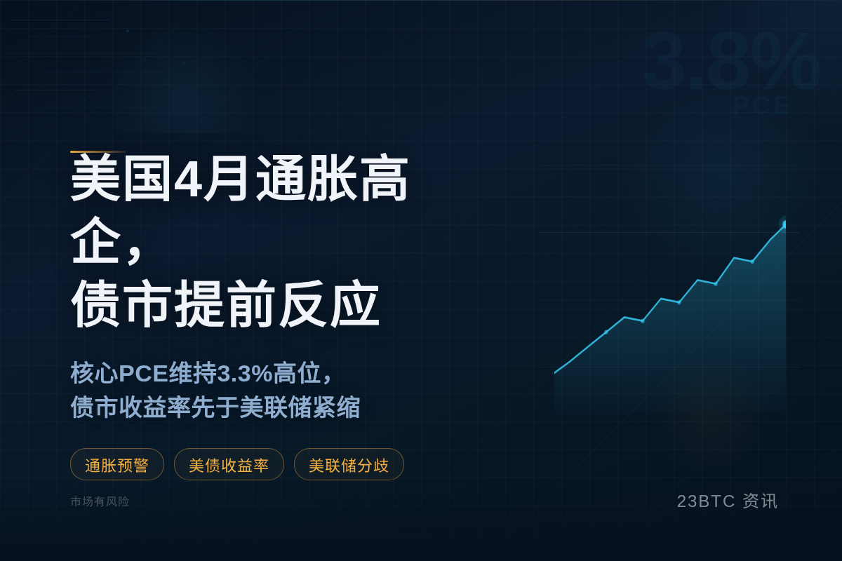 美国4月通胀高企，债市提前反应