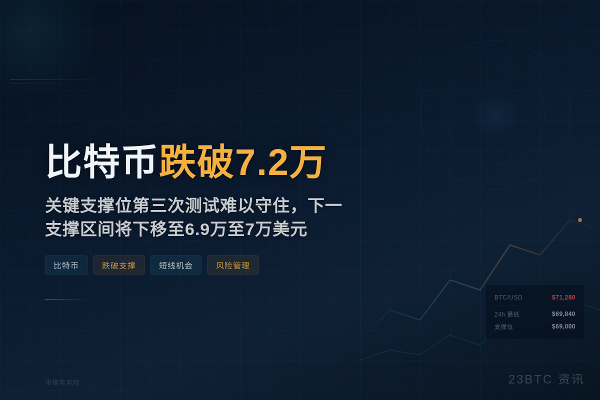 2026-06-01 14:04:48 比特币跌破7.2万