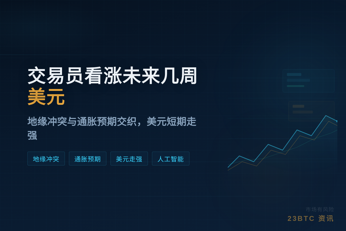 交易员看涨未来几周美元