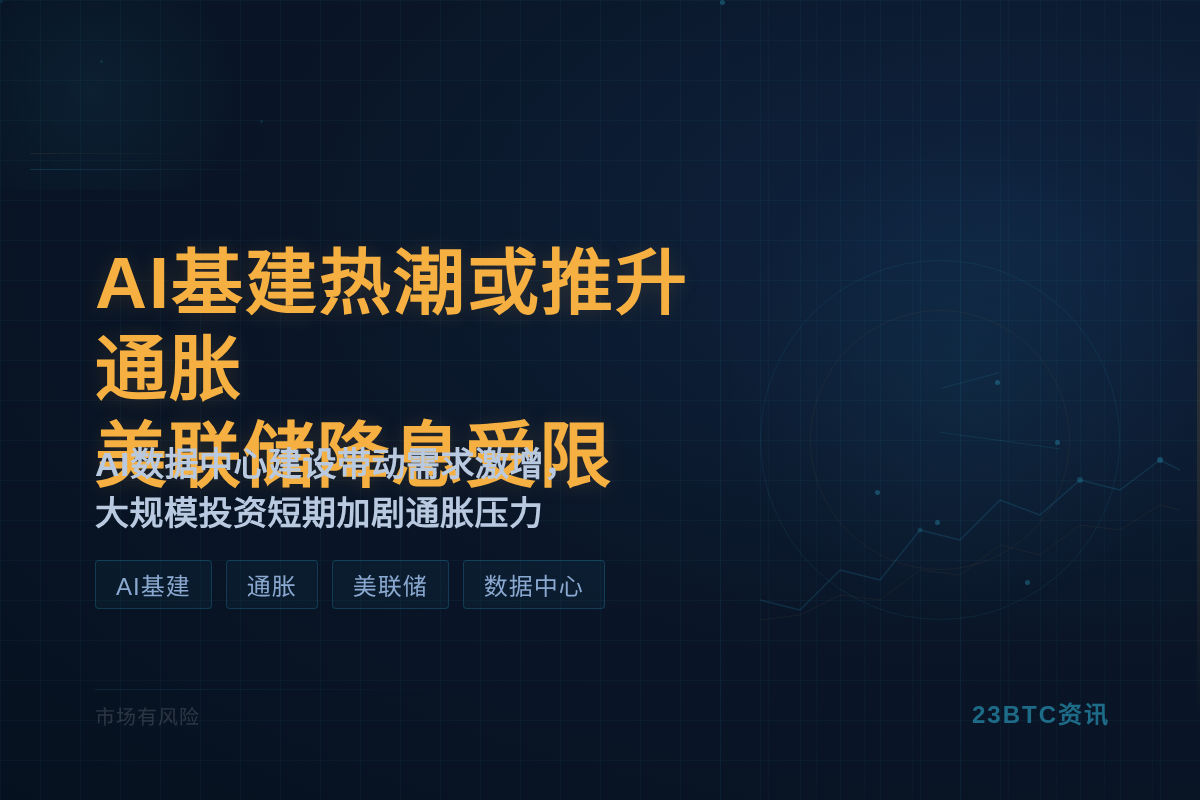 AI基建热潮短期或推升通胀，美联储降息受限