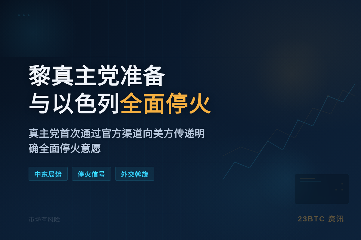 美媒:黎真主党已准备与以色列全面停火插图1 美媒:黎真主党已准备与以色列全面停火