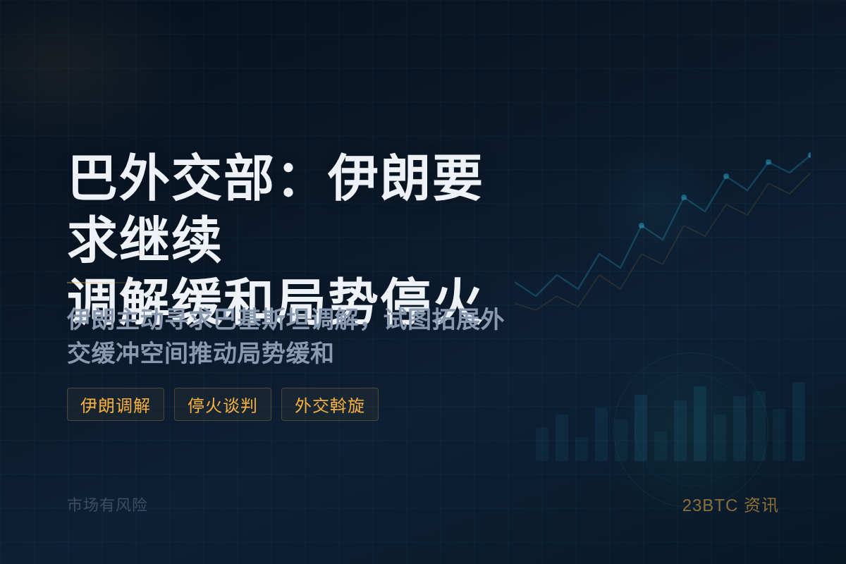 巴外交部:伊朗要求继续调解缓和局势停火插图1 巴外交部:伊朗要求继续调解缓和局势停火