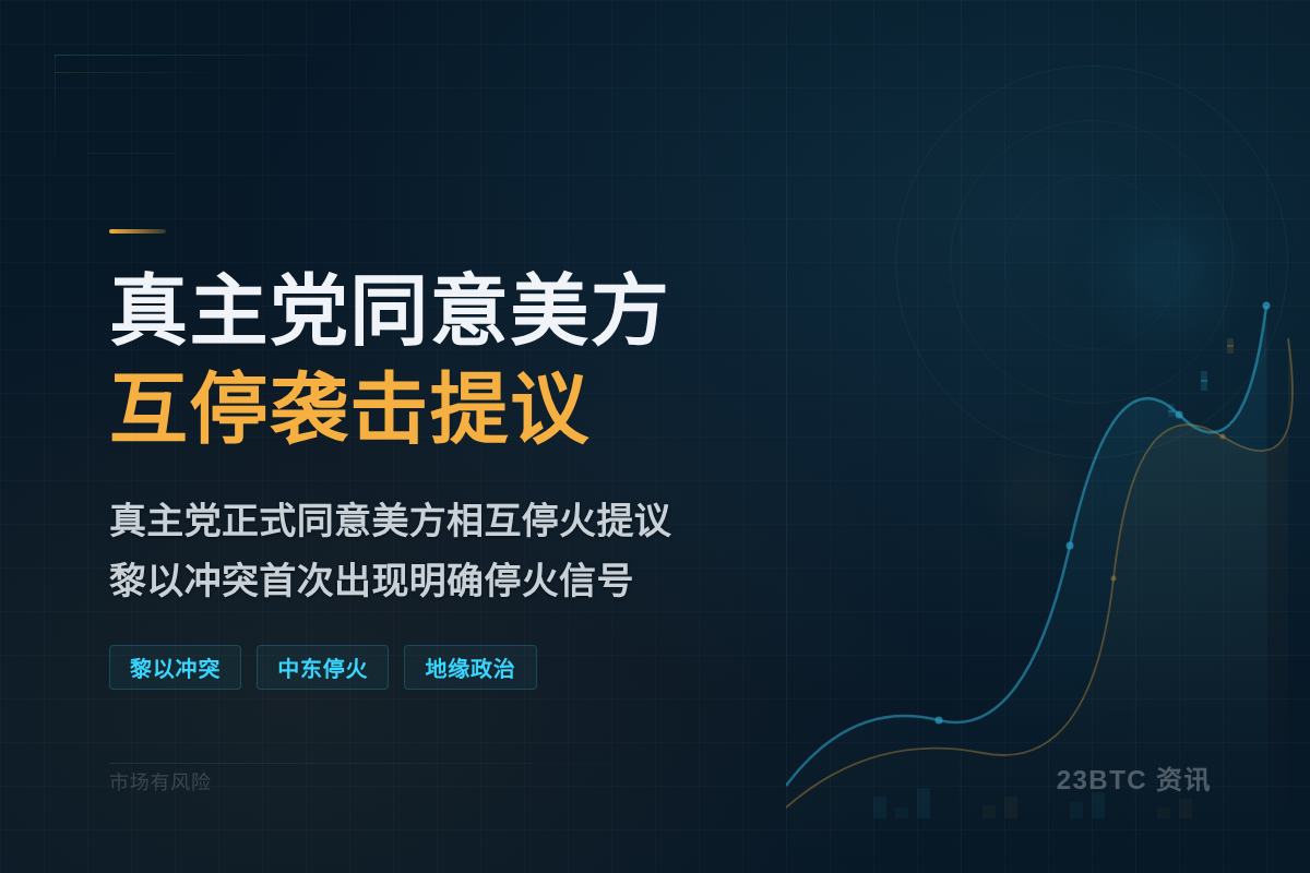 真主党同意美方互停袭击提议