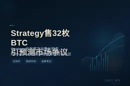 Strategy售32枚BTC引Polymarket预测市场