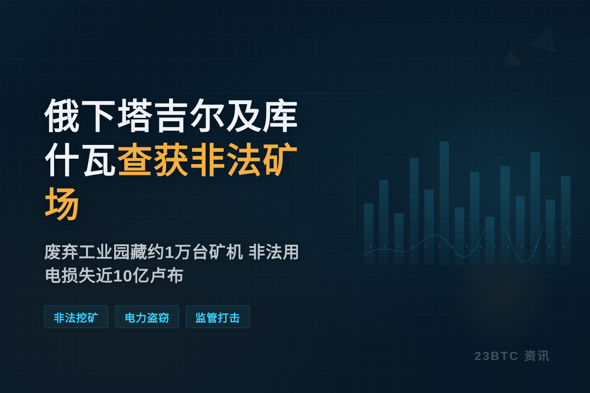 俄下塔吉尔及库什瓦查获大型非法加密矿场插图 俄下塔吉尔及库什瓦查获大型非法加密矿场