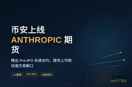 Binance 期货 6 月 2 日上线 ANTHROPIC