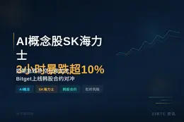 AI概念股SK海力士3小时暴跌超10%