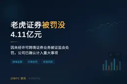 老虎证券被罚没4.11亿元