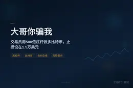 2026-06-02 13:37:05 500倍做多BTC止损1.5W