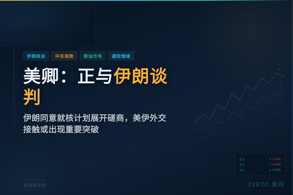 美卿:正与伊朗谈判插图 美卿:正与伊朗谈判