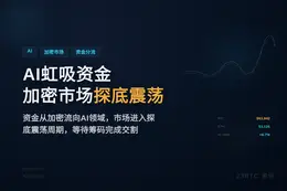 易理华：AI虹吸资金，加密市场探底震荡
