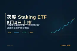 灰度 Staking ETF 6月4日上市