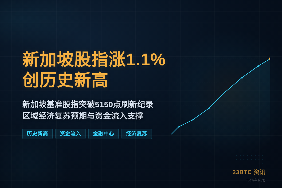 新加坡股指涨1.1%创历史新高