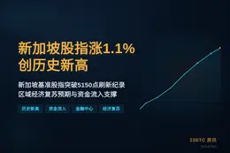 新加坡股指涨1.1%创历史新高
