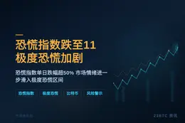 恐慌指数跌至11 极度恐慌加剧