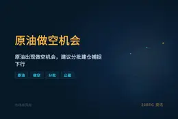 2026-06-03 09:42:09 原油做空机会