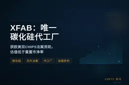 新股神Ser喊单XFAB：唯一碳化硅工厂