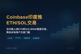 Coinbase印度推ETH/SOL交易