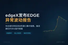 edgeX发布EDGE异常波动报告