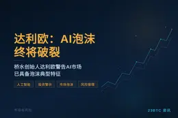 达利欧：AI泡沫终将破裂