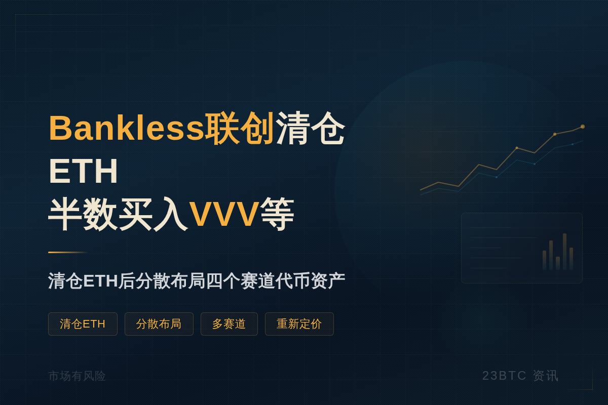 Bankless联创清仓ETH半数买入VVV等插图 Bankless联创清仓ETH半数买入VVV等