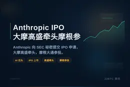 Anthropic IPO大摩高盛牵头摩根参