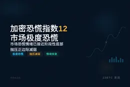 加密恐慌指数12，市场极度恐慌