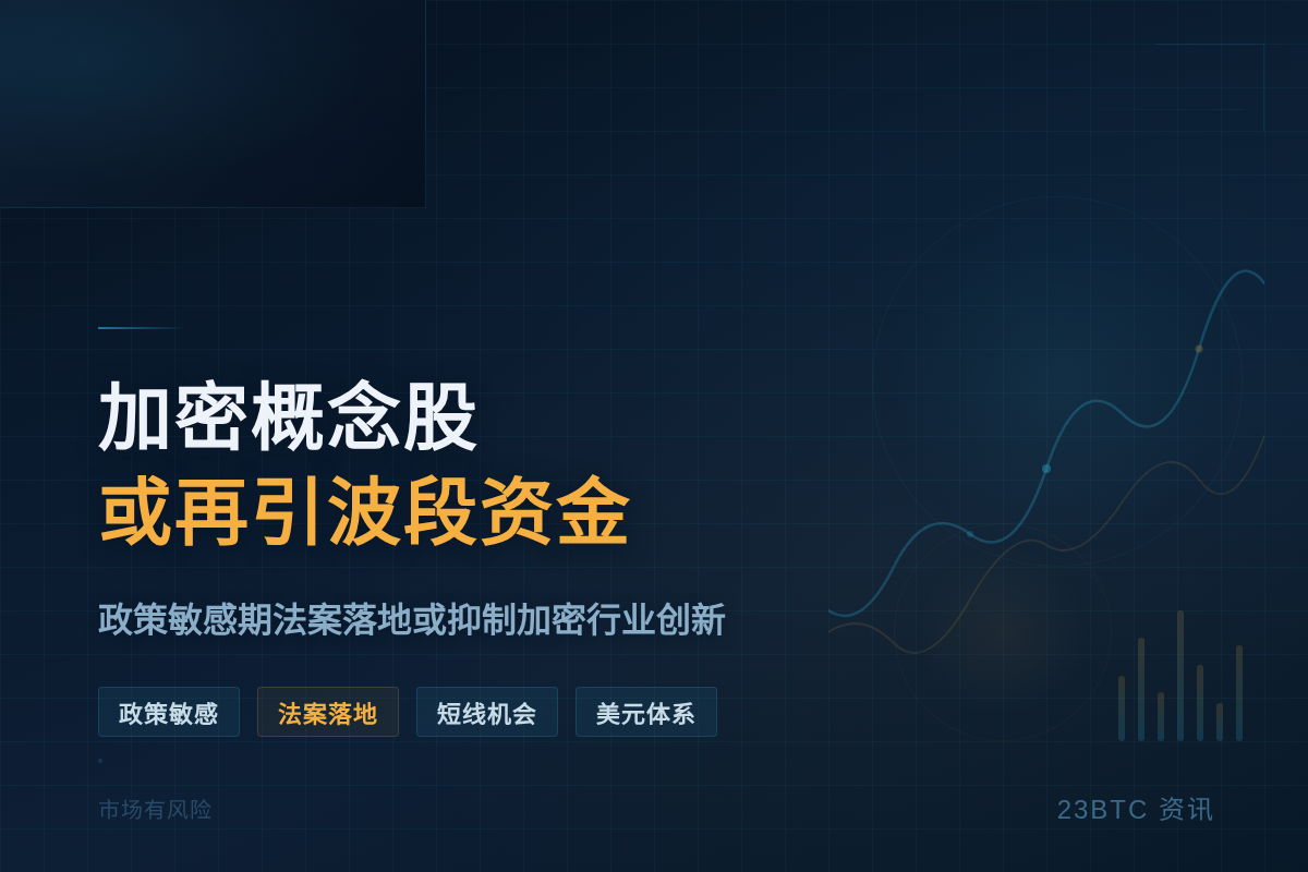 新股神：加密概念股或再引波段资金