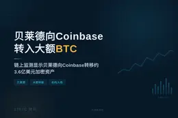 贝莱德向Coinbase存入5212 BTC及2万ETH