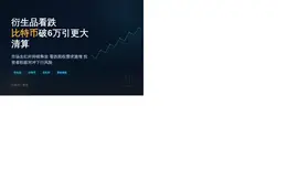 加密衍生品看跌，比特币破6万或引更大清算