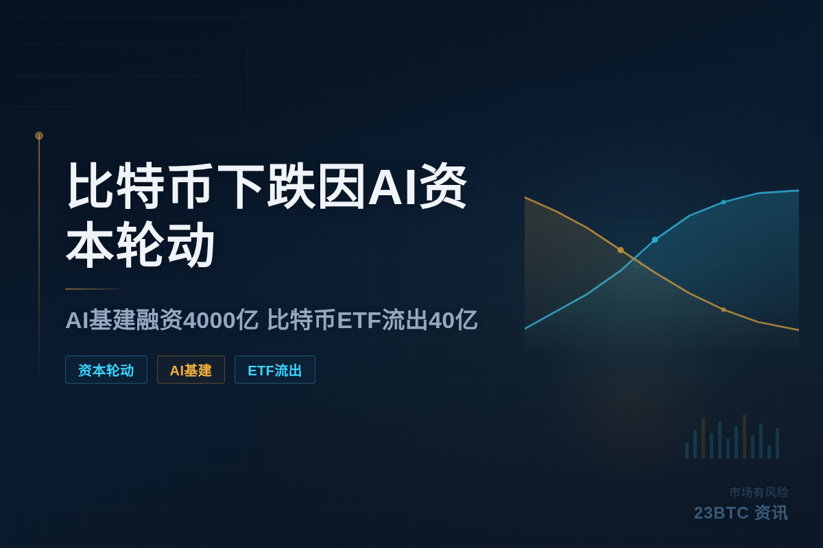 比特币下跌因AI资本轮动