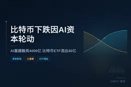 比特币下跌因AI资本轮动