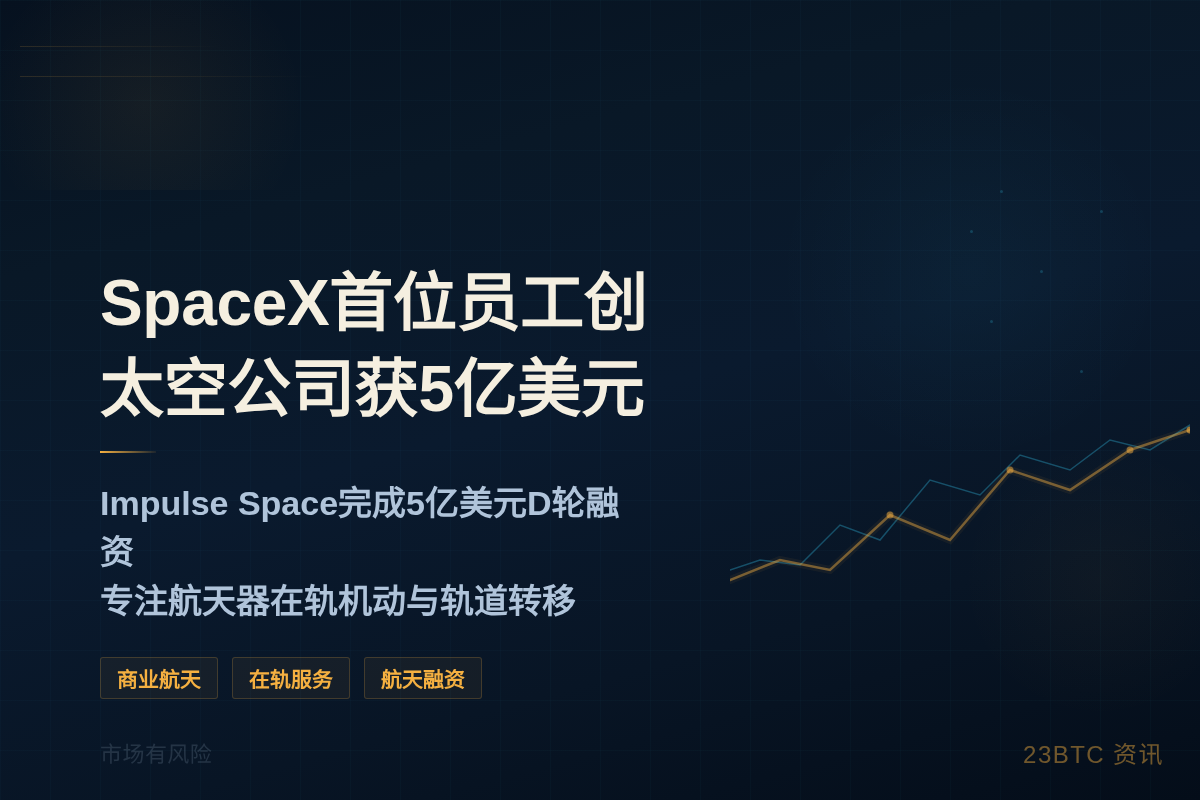 SpaceX首位员工创太空公司获5亿美元
