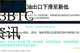 伊朗原油出口下滑至新低