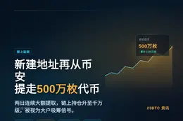新建地址再从币安提取500万枚币安人生